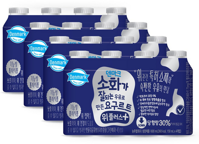 동원 덴마크 소화가 잘되는 우유로 만든 요구르트 위플러스, 16개, 150ml