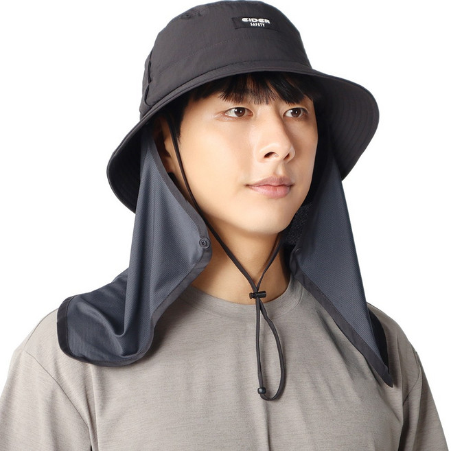 아이더 SAFETY 여름 쿨맥스 기능성 햇빛가리개 정글모자 TR-2012