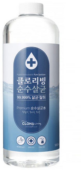 클로 순수 살균수, 1개, 1L