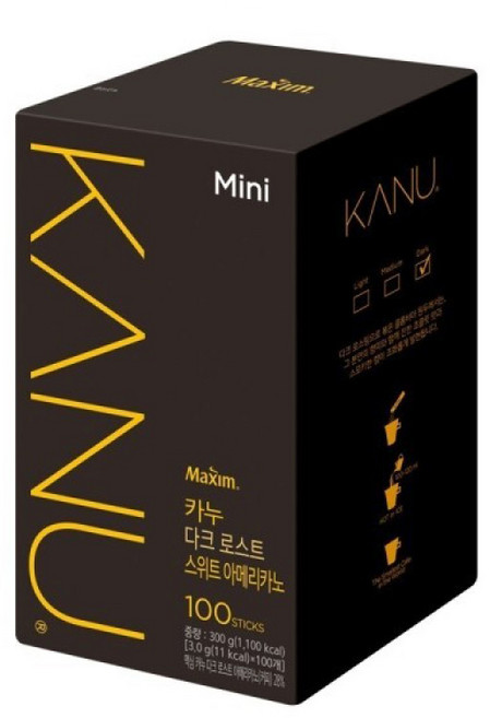 [파이브온] 맥심 카누 미니 다크 스위트 아메리카노, [파이브온] 맥심 카누 미니 마일드 스위트 아메리카노