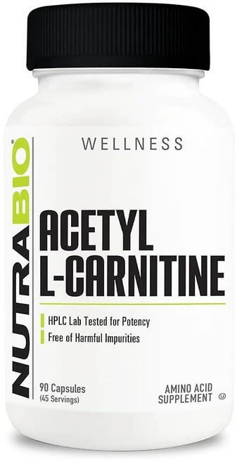 뉴트라바이오 아세틸 L-카르니틴(ALCAR) 보충제 500mg - 천연 에너지 생산 대사 관리 및 전반적인 지원 90캡슐, 1개, 90정 - 쿠팡