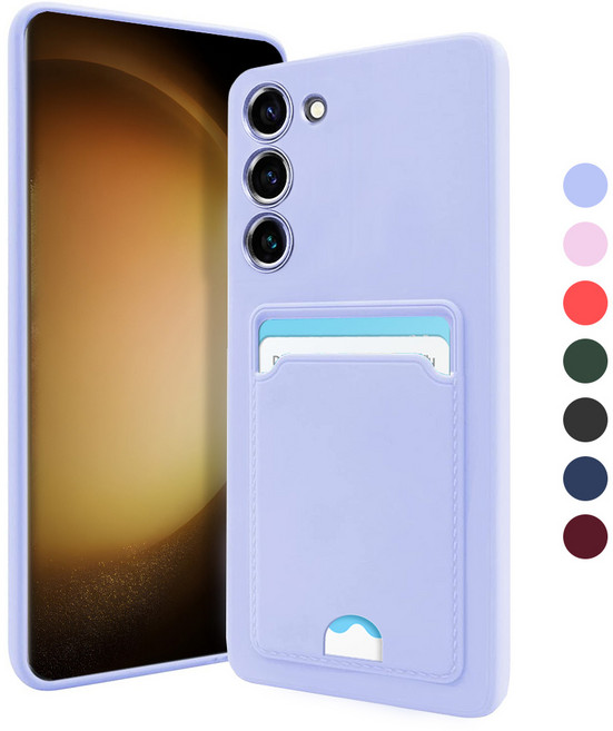 갤럭시S23플러스 용 파스텔 카메라보호 카드 케이스