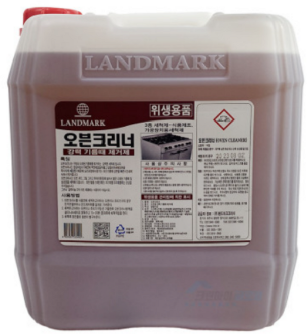 랜드마크 오븐크리너 18.75L / 오리지날 강력기름때 제거제 청소업체 필수세제, 1개