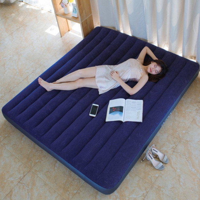 트레이드 네이비 킹 발펌프세트 듀라빔 인텍스 벨벳 에어매트