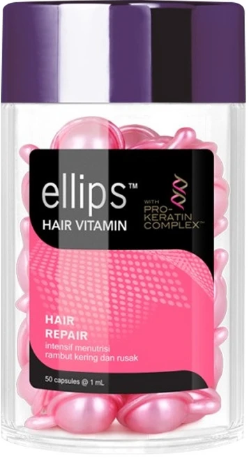 엘립스 프로케라틴 프로케라틴비타민 오일 리페어 히트 프로텍션 50캡슐, 1개, 50ml - 쿠팡