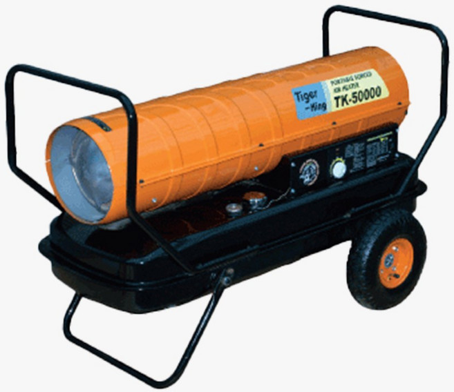 타이거킹 열풍기 90평 TK50K 현장 난로 산업용 공업용 농업용 히터 온풍기