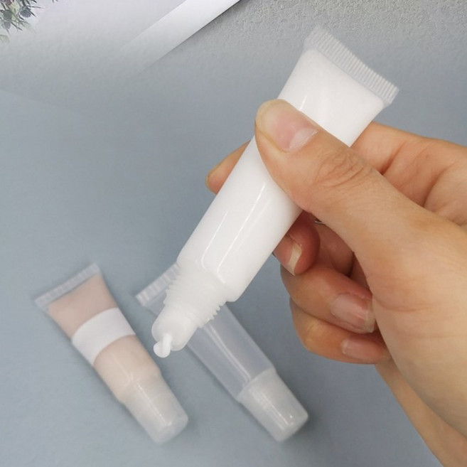 립밤 튜브 공병 미니 소분 용기 DIY 파운데이션 비비 화장품 용기, 10ml, 1개, 10ml