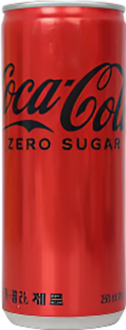 코카콜라 제로 캔, 245ml, 10개