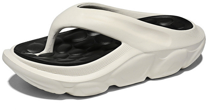 꽃소담 남자 통굽 키높이 컴포트 쪼리 슬리퍼 샌들 HZHF800