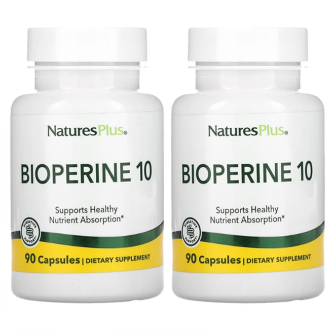 네이처스플러스 바이오페린 10mg 90캡슐 X 2개, 2개(90캡슐＋90캡슐) - 쿠팡