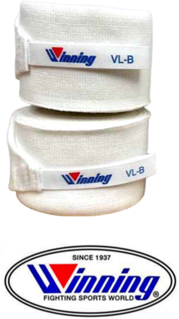 위닝 WINNING 핸드랩 HANDWRAP 복싱 붕대 VL-B VL B, WHITE