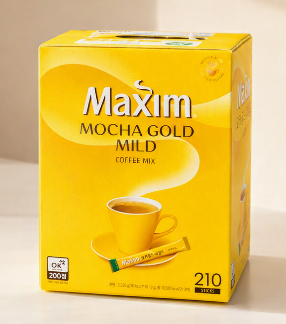맥심 모카골드 마일드 커피믹스, 12g, 210개입, 1개