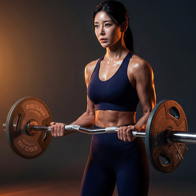 이고진 바벨 역기봉 중량봉 베어링 이지바 1200 50mm 역도 벤치프레스, 단품