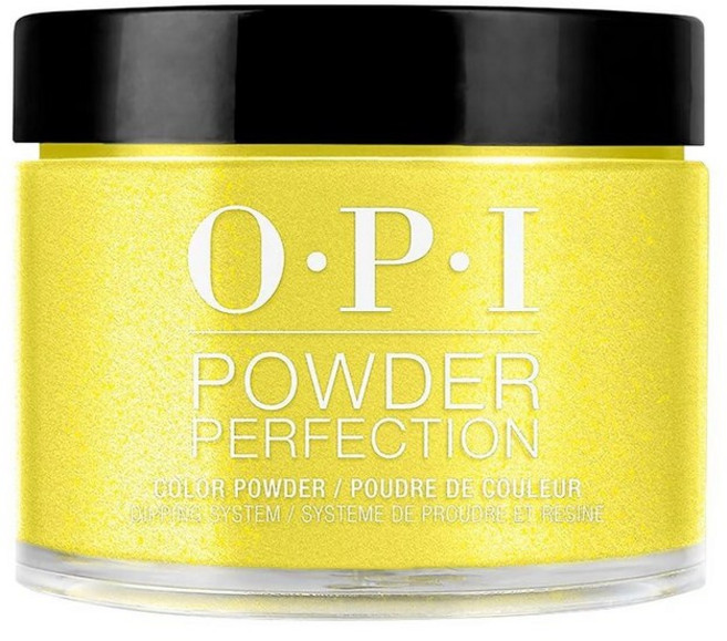 OPI Powder Perfection Paintin' on Sunshine! | 반짝이는 불투명 브라이트 레몬 옐로우 | 네일 디핑 파우더 | 아크릴 대체품 | 42.5g(1, 선샤인 위에 색칠하세요! | 반짝이는 불투명 밝은 레몬