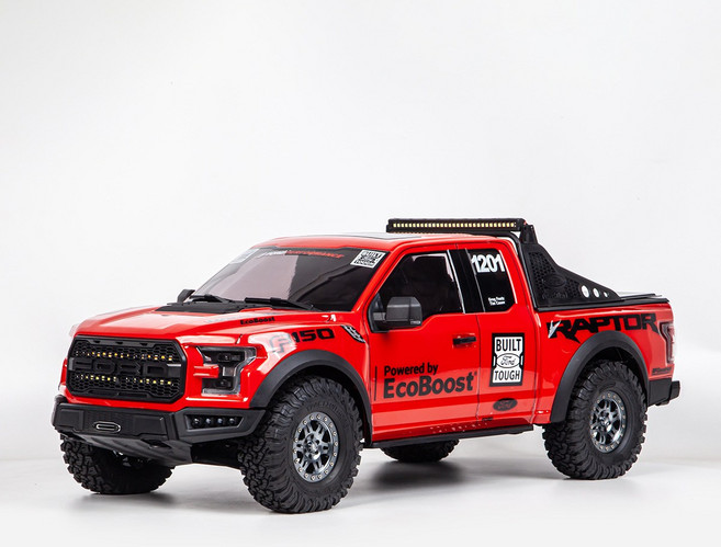 트랙션 하비 포드 F150 RC카 픽업트럭 오프로드 1:8 RTR 2025년형, 1개, 레드