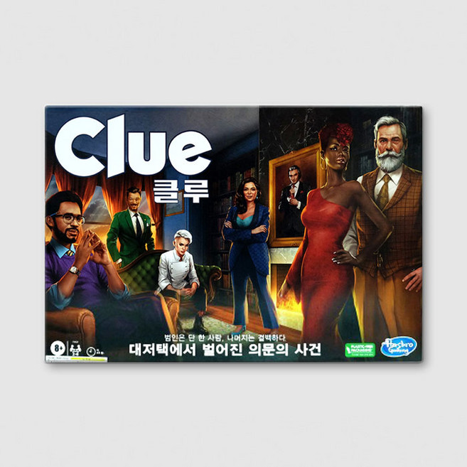 해즈브로게이밍 클루 추리게임, 혼합색상, 1개