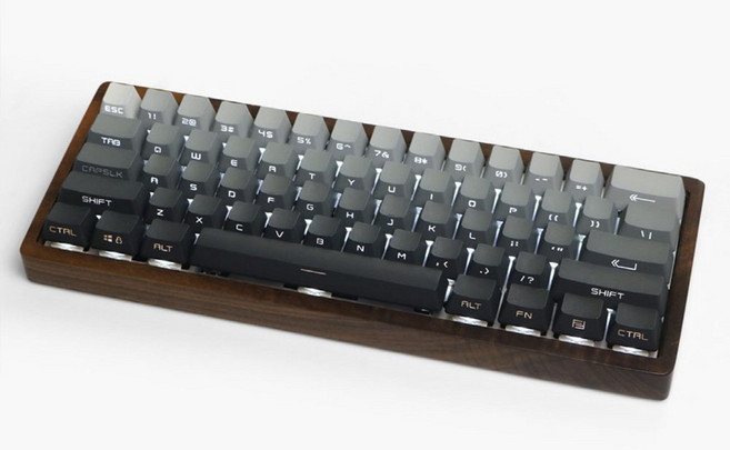 백야 LED투과 키캡 PBT OEM 이중사출, 측각