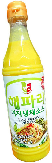 청우 냉채 겨자 소스 880g 업소용겨자, 1개