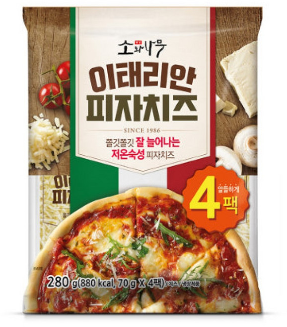 원하프이태리안피자치즈280g/동원, 280g, 1개