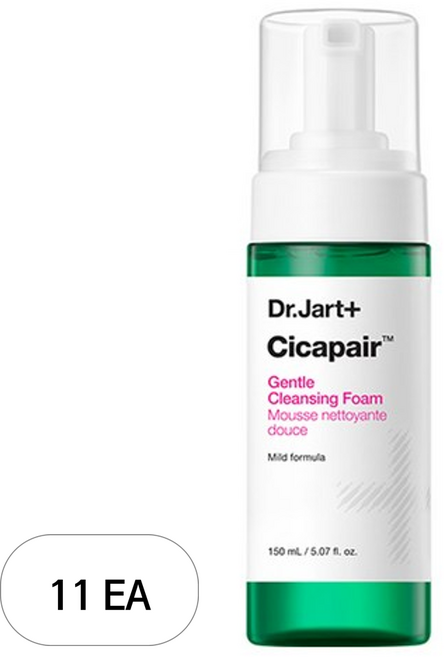 닥터자르트 시카페어 젠틀 클렌징 폼, 150ml, 11개