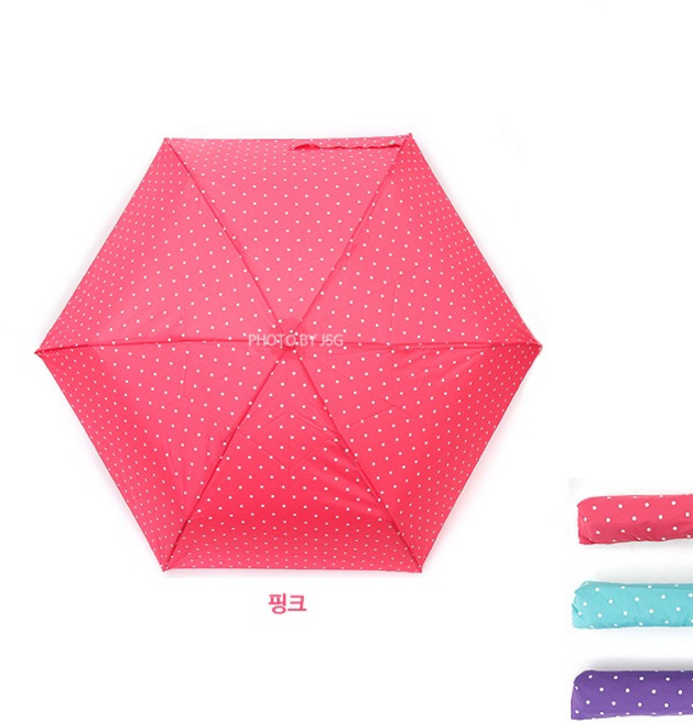 보이런던 3단 우양산 [슬림원톤도트-EL30016]