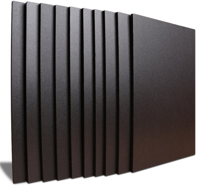 뮤즈 A4 재단 우드락 보드콤 검정 5T 사용과 보관이 간편한 A4 재단 사이즈, 10개입, 5mm