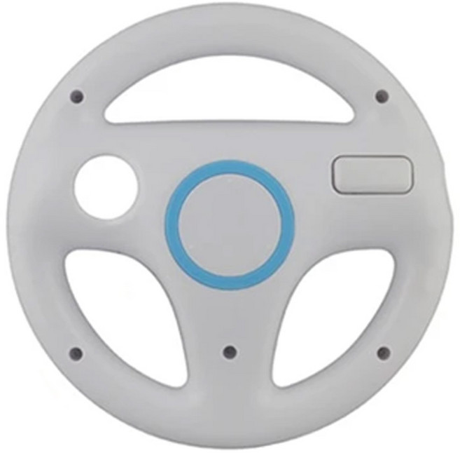 닌텐도 위 WII 리모컨 레이싱 핸들 휠 마리오카트, 화이트