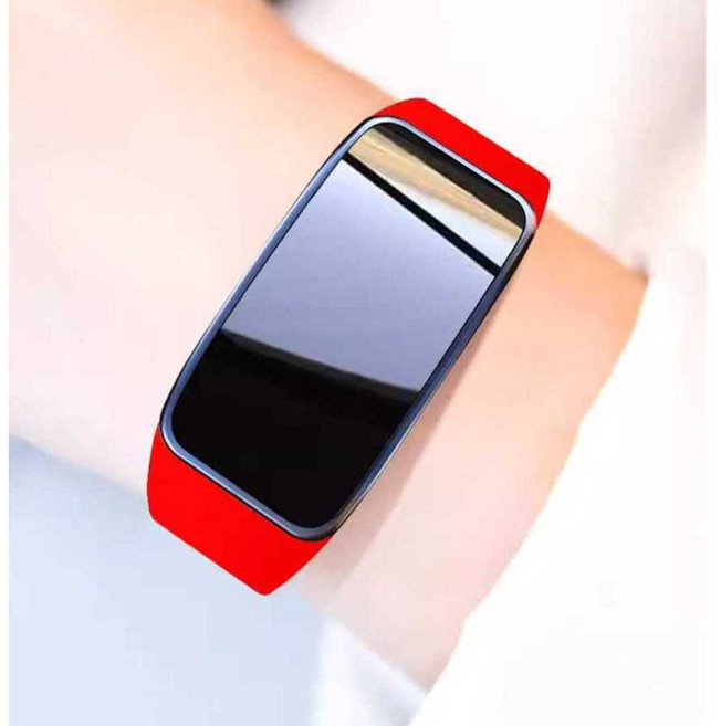 별빛미 손목심박계 블루투스 건강 모니터링 산소 달리기 맥방 건강 밴드 팔뚝 시계 센서 효도선물, 1개, 분홍 운동 비침습적 지능형 전자 헬스