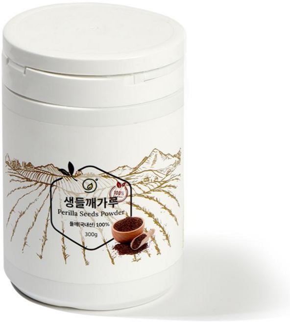 휴나인 100% 순수 국산 생 들깨 분말 가루, 300g, 1개