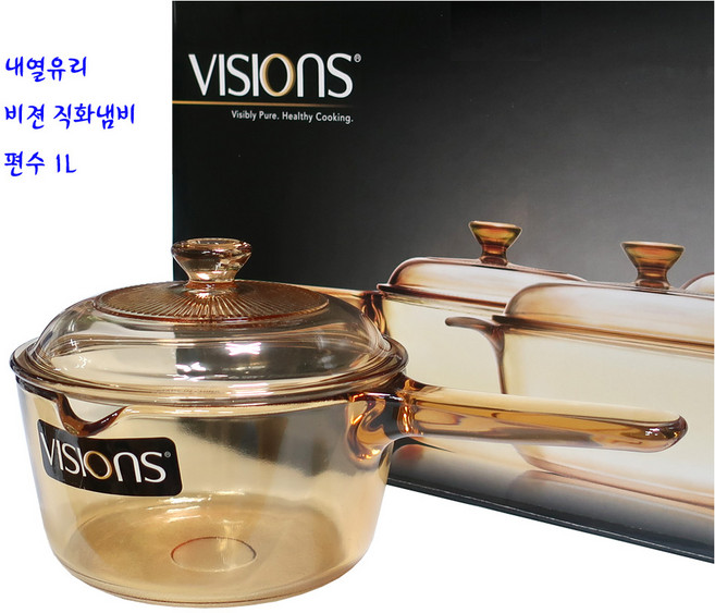 비젼 내열 편수냄비, 15.5cm, 1개