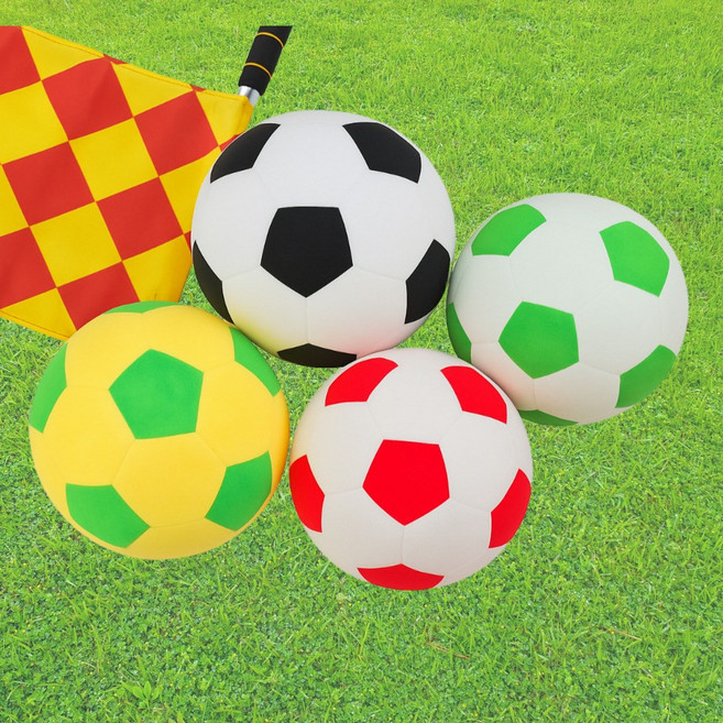 집콕놀이 축구세트 축구솜공 축구공 쿠션 축구인형 골대현수막 공놀이 초등선물 단체선물 추천 장난감 축구게임 가족모임 어린이 명절선물 크리스마스 선물 생일선물, 옵션3. 축구솜공(색상랜덤), 1개