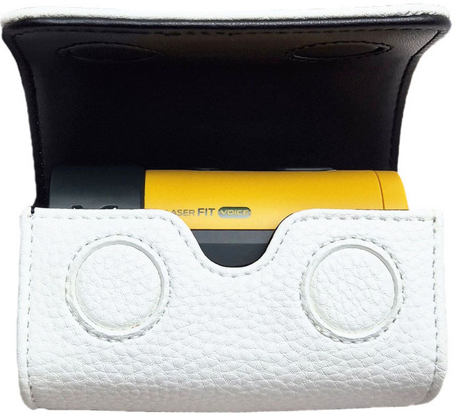 골프 거리측정기 부쉬넬 보이스캐디 니콘쿨샷 캐디톡 케이스 파우치, 화이트, 가로형 - 대형 (플러스)