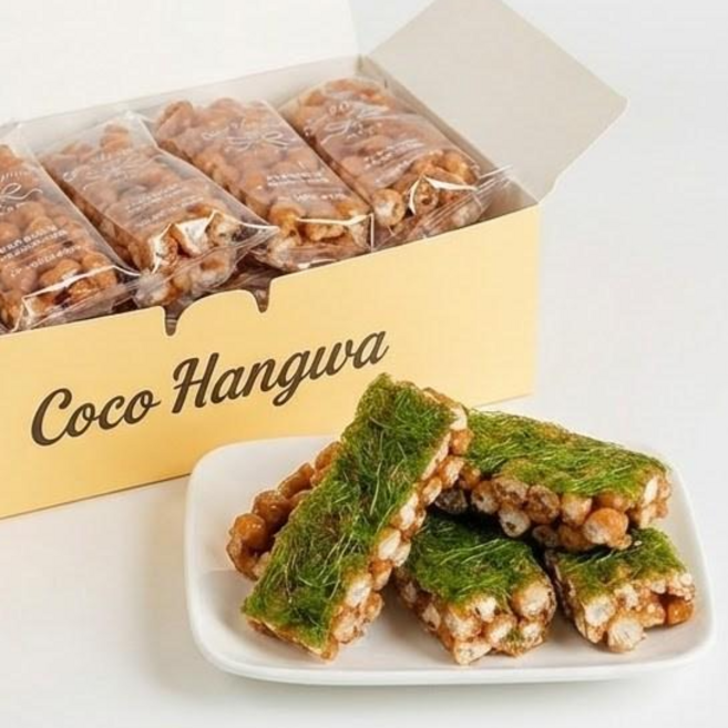 코코한과 수제 제주 감귤청 감태 오란다 말랑바삭, 20g, 24개