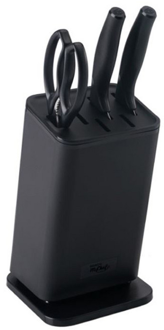 도루코 뉴베이직 4종 세트 식도+과도+가위+칼꽂이, 1세트