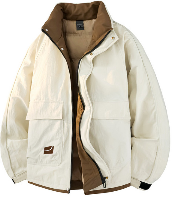 스타일닥터 남성 오리털 패딩 겨울 하이넥 점퍼 스타일리시 방풍 패딩