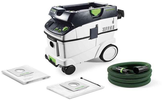 페스툴 CTL36E AC 집진기 산업용 이동식 청소기 575527 분진제거, 1개