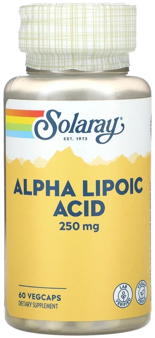쏠라레이 알파리포산 250mg 60 베지캡슐, 60정, 3개 - 쿠팡