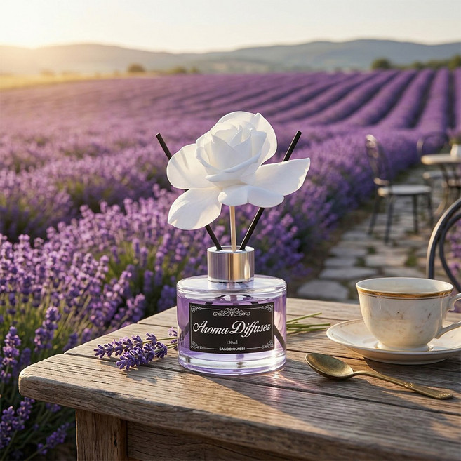산도깨비 아로마 디퓨져 라벤더향 130ml, 3개