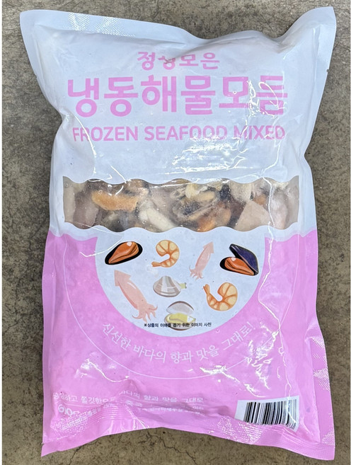 정성모은 냉동 해물모듬 600g, 2개