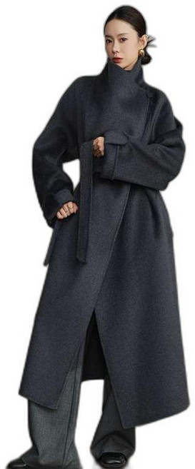 여성코트 빅사이즈 캐시미어 루즈핏 오버핏 겨울 아우터