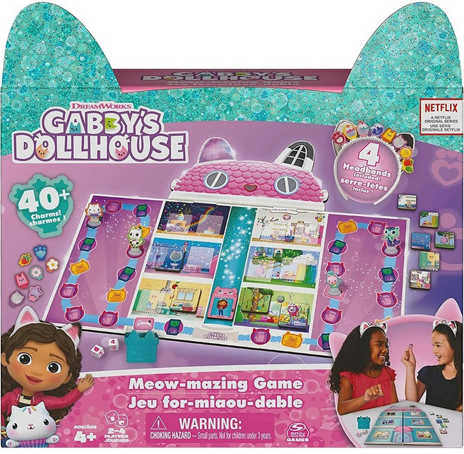 Gabby's Dollhouse 蓋比娃娃屋 桌上遊戲組 桌遊, 1個