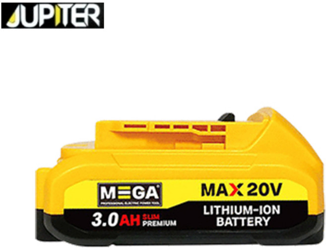 JUPITER 배터리(아답타충전기사용) 20V 3.0Ah(DEWALT공용) DB203 MEGA, 1개