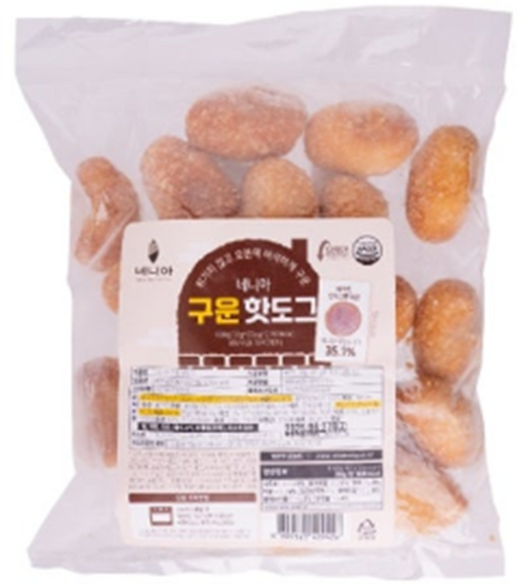 네니아 구운 핫도그 600g (30g 20개), 30g, 20개