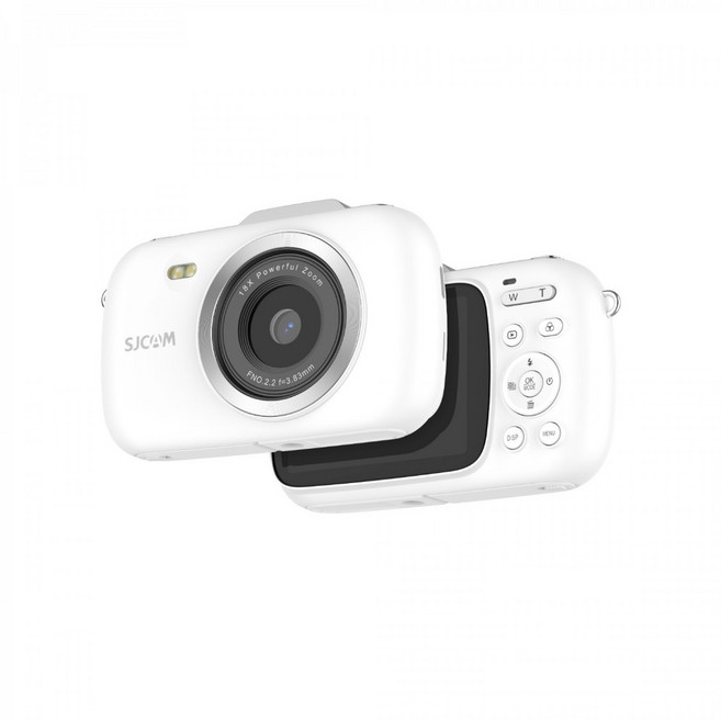 SJCAM ZV100 數位相機 8000萬畫素 5K超清影片, 白色,標配+32G卡