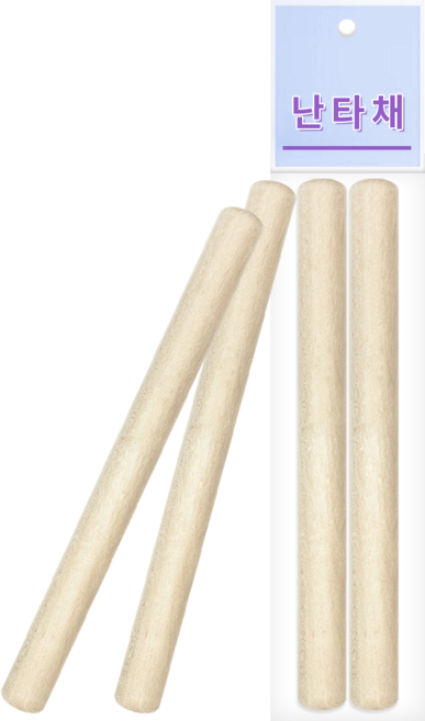 수정문구 난타채 2p 난타 북채 리듬스틱