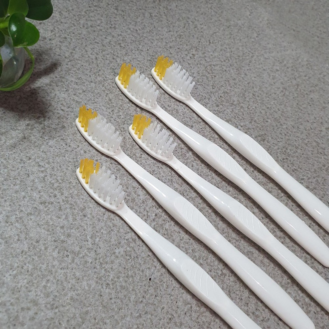 알뜰형 일회용 칫솔 화이트, 1개, 100개입