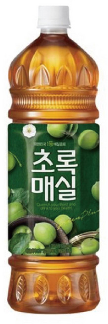 웅진 초록매실 페트, 1.35L, 6개