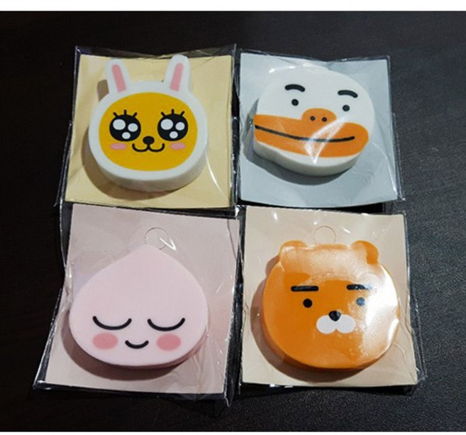 카카오프렌즈 1000 지우개 라이언 어피치 무지 튜브