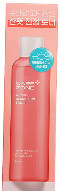 케어존 아큐어 클래리파잉 토너 240ml, 1개