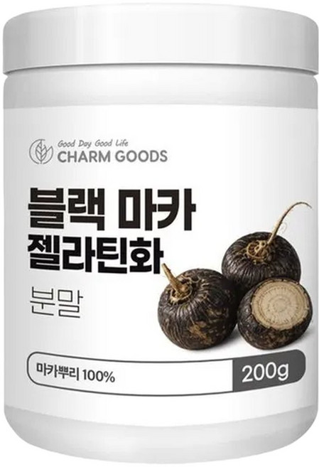 라스트찬스페루산 블랙마카 젤라틴화 분말 200g 1통, 1개